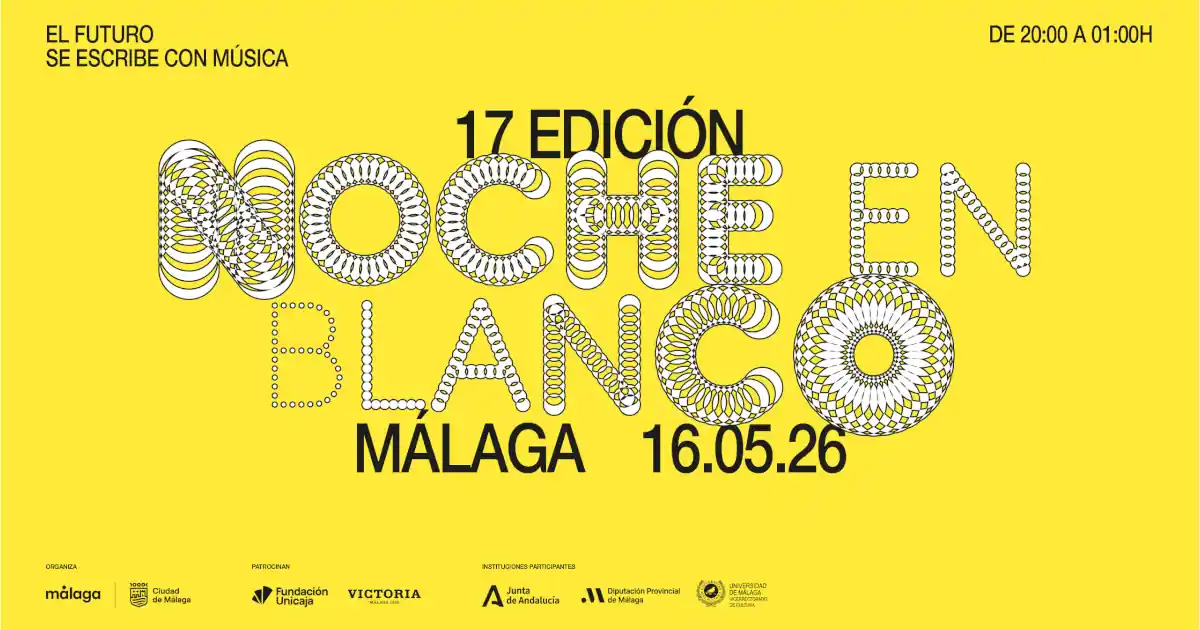 programa la noche en blanco malaga 2026