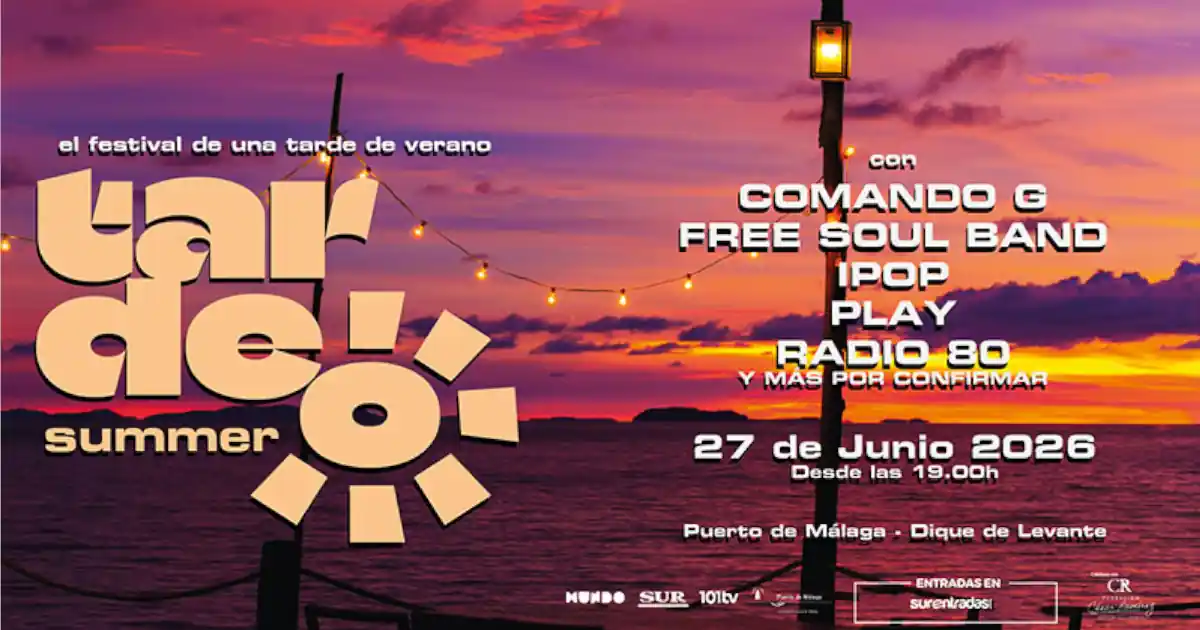 programa entradas tardeo summer malaga 2026