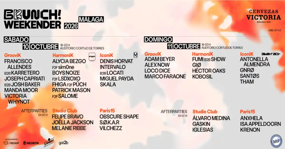 brunch electronik malaga 2026 brunch electronik malaga 2026