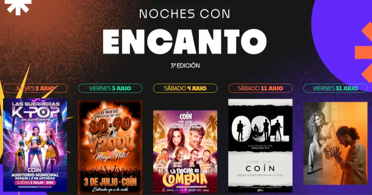 PROGRAMA Y ENTRADAS NOCHES CON ENCANTO COIN 2026