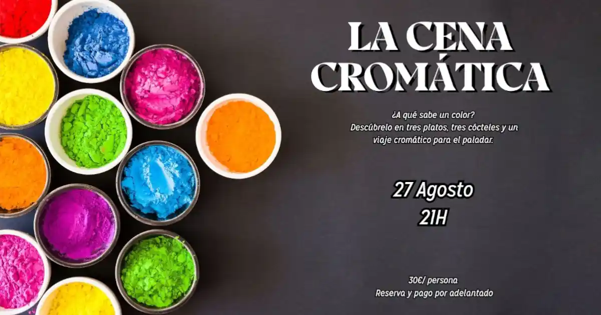 la cena cromatica batik malaga la cena cromatica batik malaga