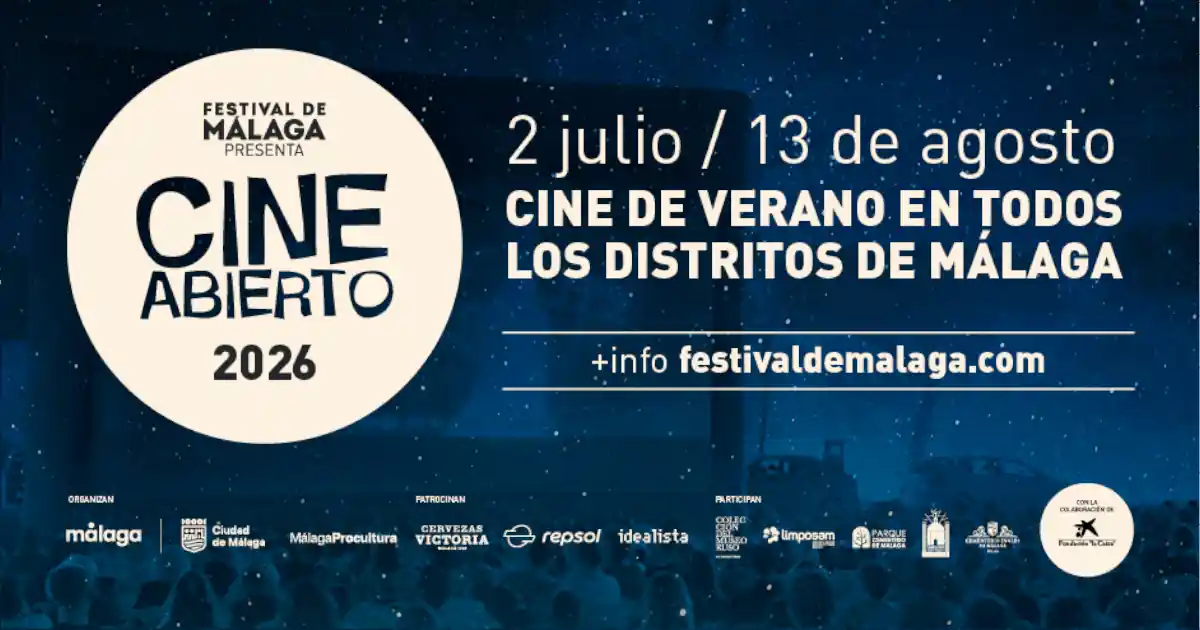 programa cine abierto malaga 2026 programa cine abierto malaga 2026
