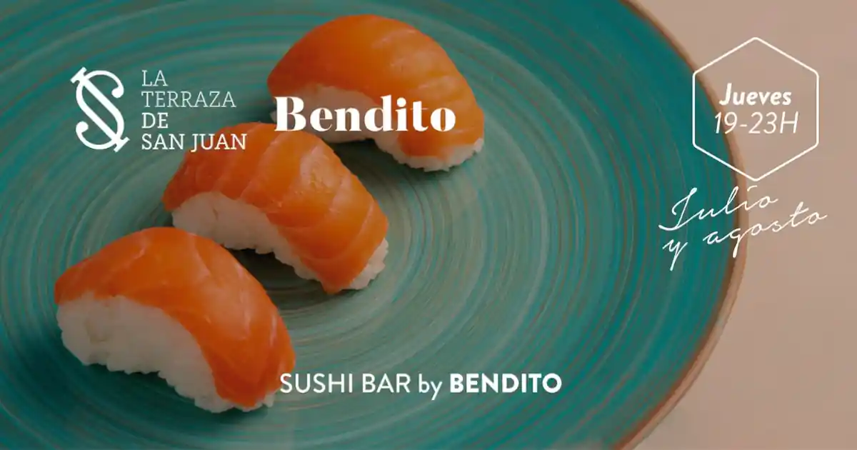 sushi bar bendito julio 2026